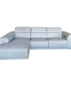 SOFA vải xuất khẩu chữ L, chỉnh điện, chỉnh đầu