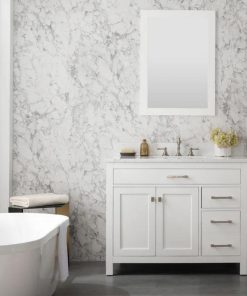 Alternative view of Tủ Lavabo JAPEN- 42W trắng mặt đá thạch anh cao cấp 42 inch