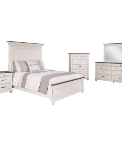 Set giường 11074-1X trắng sữa cao cấp