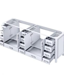 Alternative view of Tủ Bếp LJ84DA Trắng mặt đá thạch anh, bồn Inox 84 inch