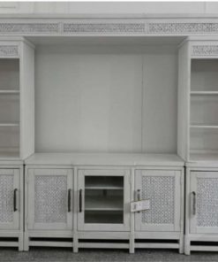Tủ tivi xuất khẩu hoa văn