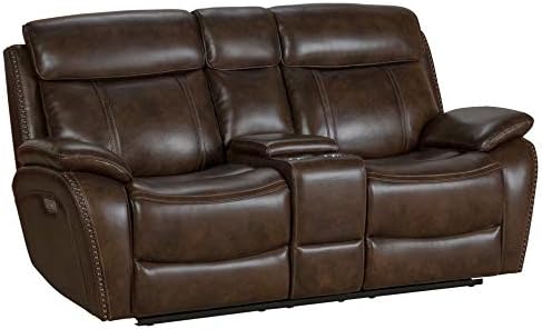 Ghế sofa 2 chỗ 1103-2 da lộn nhập khẩu, chỉnh cơ - Ảnh 2