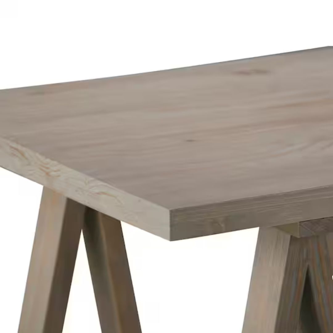 Bàn Làm Việc Gỗ Thông Nhập Khẩu Cao Cấp Dạ Cỗ - Ảnh 3