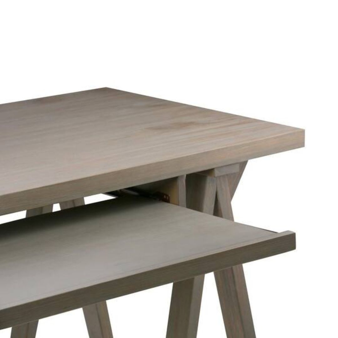 Bàn Làm Việc Gỗ Thông Nhập Khẩu Cao Cấp Dạ Cỗ - Ảnh 2