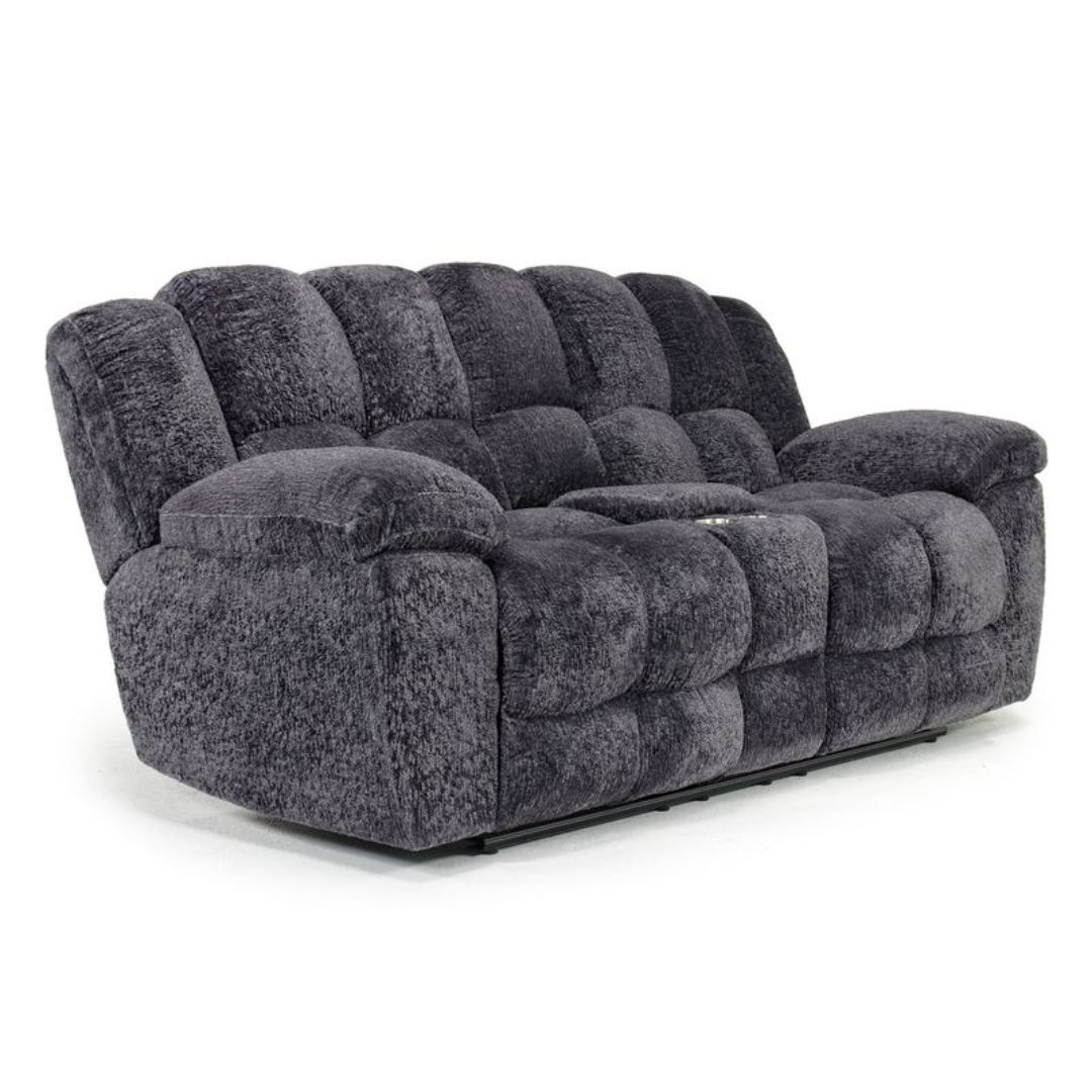 Ghế sofa 2 chỗ lông cừu chỉnh điện cao cấp - Ảnh 3