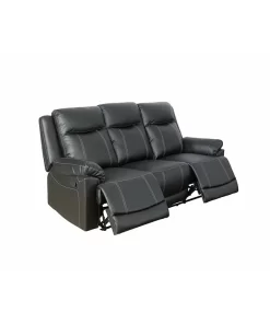 Alternative view of Ghế sofa 3 chỗ 1103-3 da lộn nhập khẩu, chỉnh cơ bập bênh