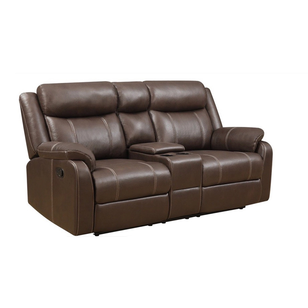 Ghế sofa 2 chỗ 1103-2 da lộn nhập khẩu, chỉnh cơ - Ảnh 4