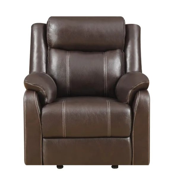 SOFA 1103-1 da lộn nhập khẩu, chỉnh cơ - Ảnh 2