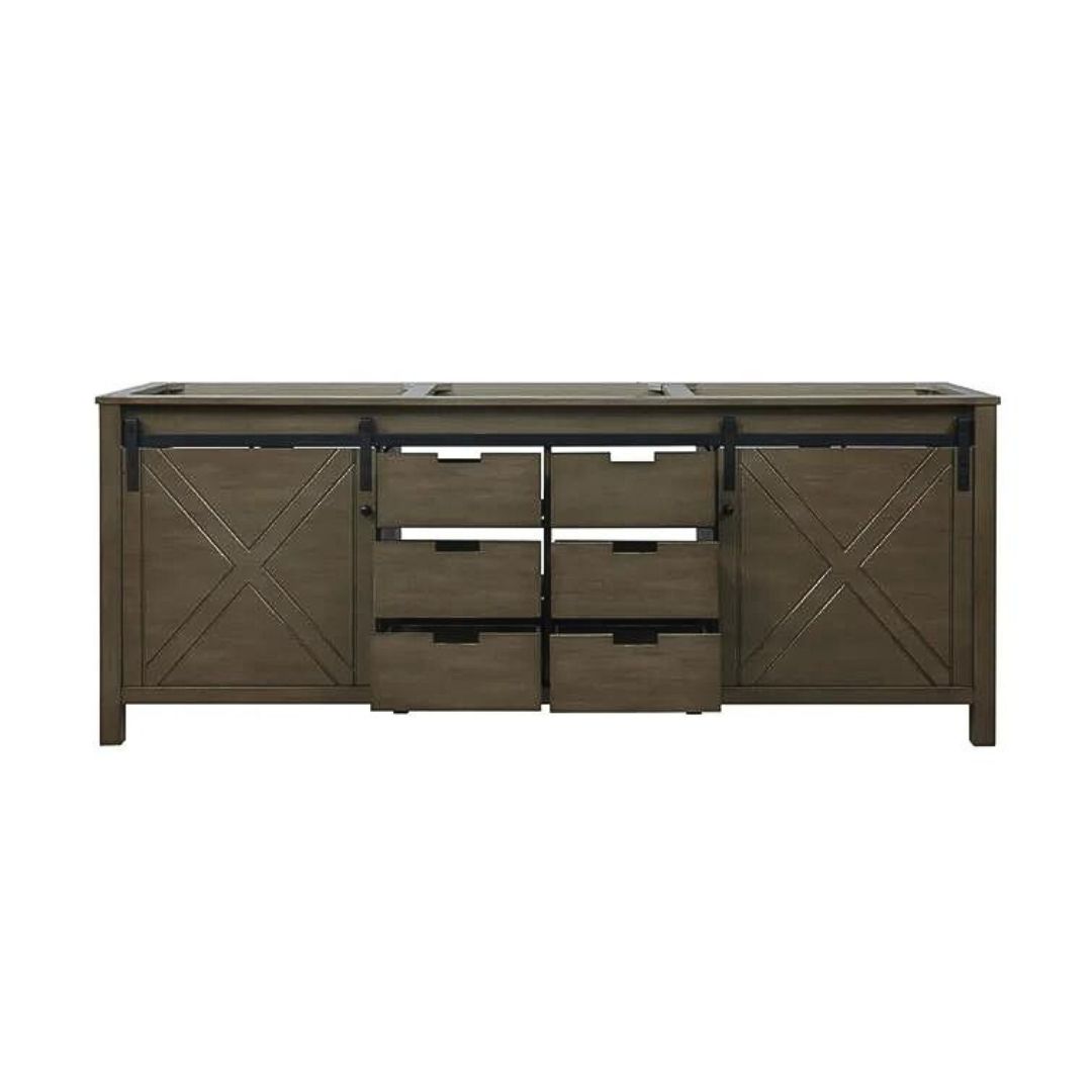 Tủ Bếp LM84DK Nâu mặt đá thạch anh, bồn Inox 84 inch - Ảnh 2