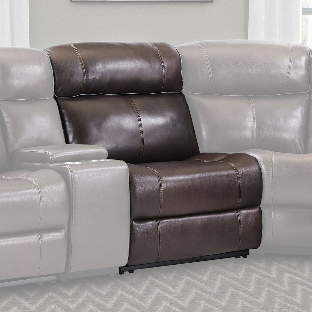 Ghế sofa góc chữ L 1004 , da bò tiếp xúc, khung sắt sơn tĩnh điện cao cấp - Ảnh 7