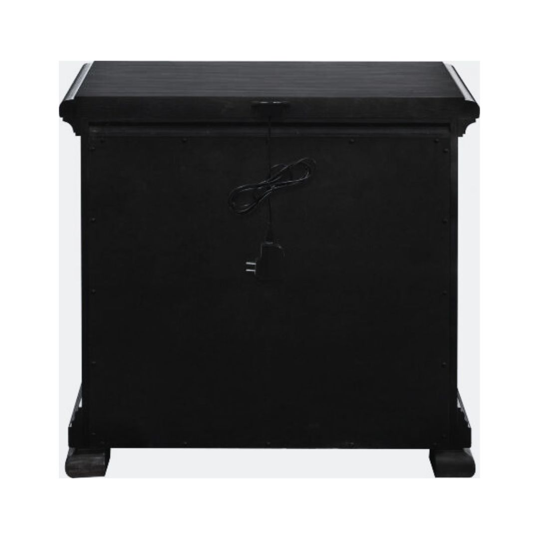 Sét giường 686 gỗ cao su, màu nâu đen cao cấp - Ảnh 7