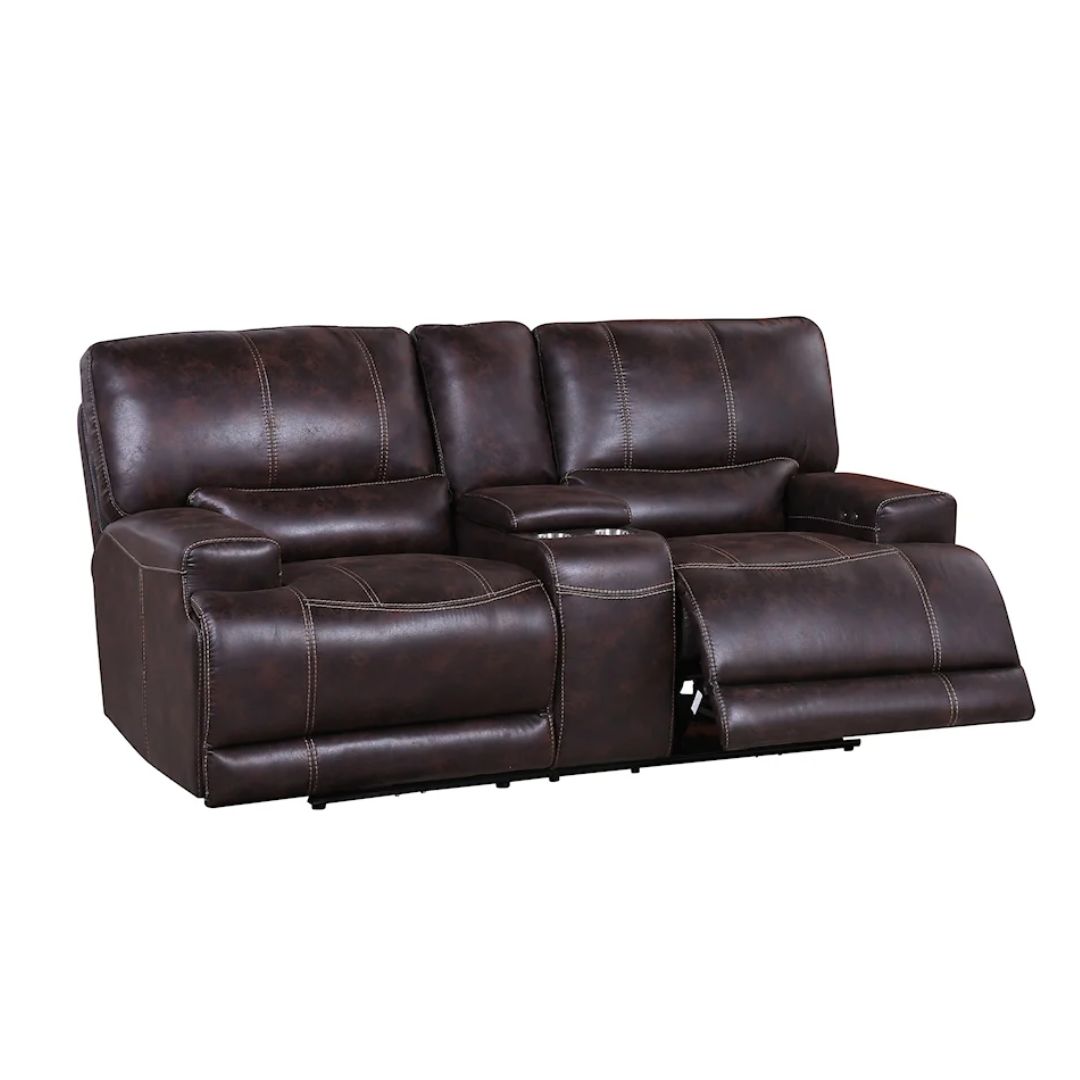Ghế sofa góc chữ L 1115 da bò tiếp xúc cao cấp - Ảnh 20