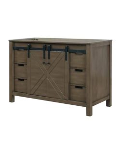 Alternative view of Tủ Lavabo LM48SK nâu mặt đá thạch anh cao cấp 48 inch