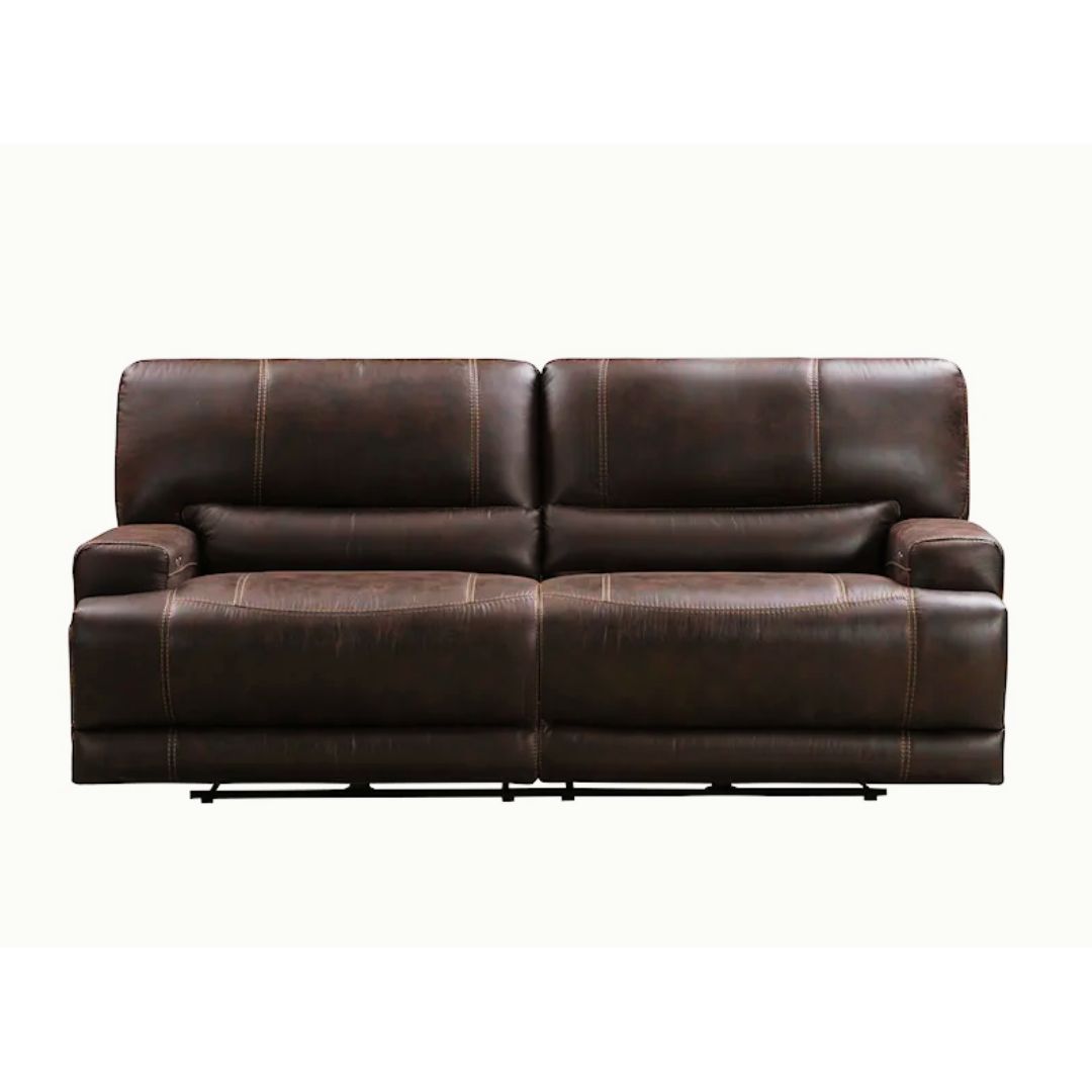 Ghế sofa góc chữ L 1115 da bò tiếp xúc cao cấp - Ảnh 12