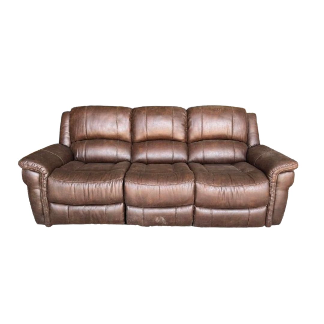 Ghế SOFA 3 chỗ ngồi 12108, da lộn chỉnh cơ