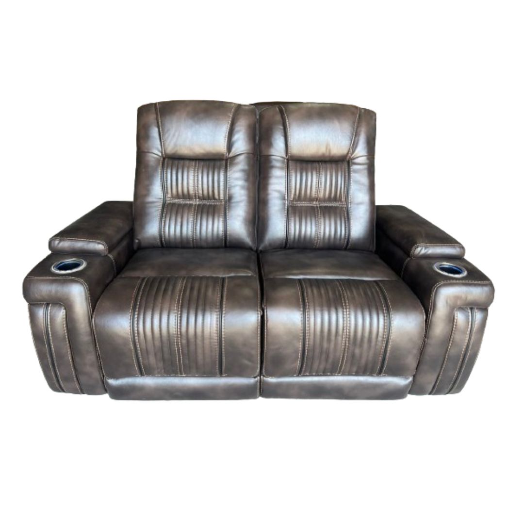 Ghế sofa 2 chỗ 1055- L2 da Pu, chỉnh điện cảm ứng