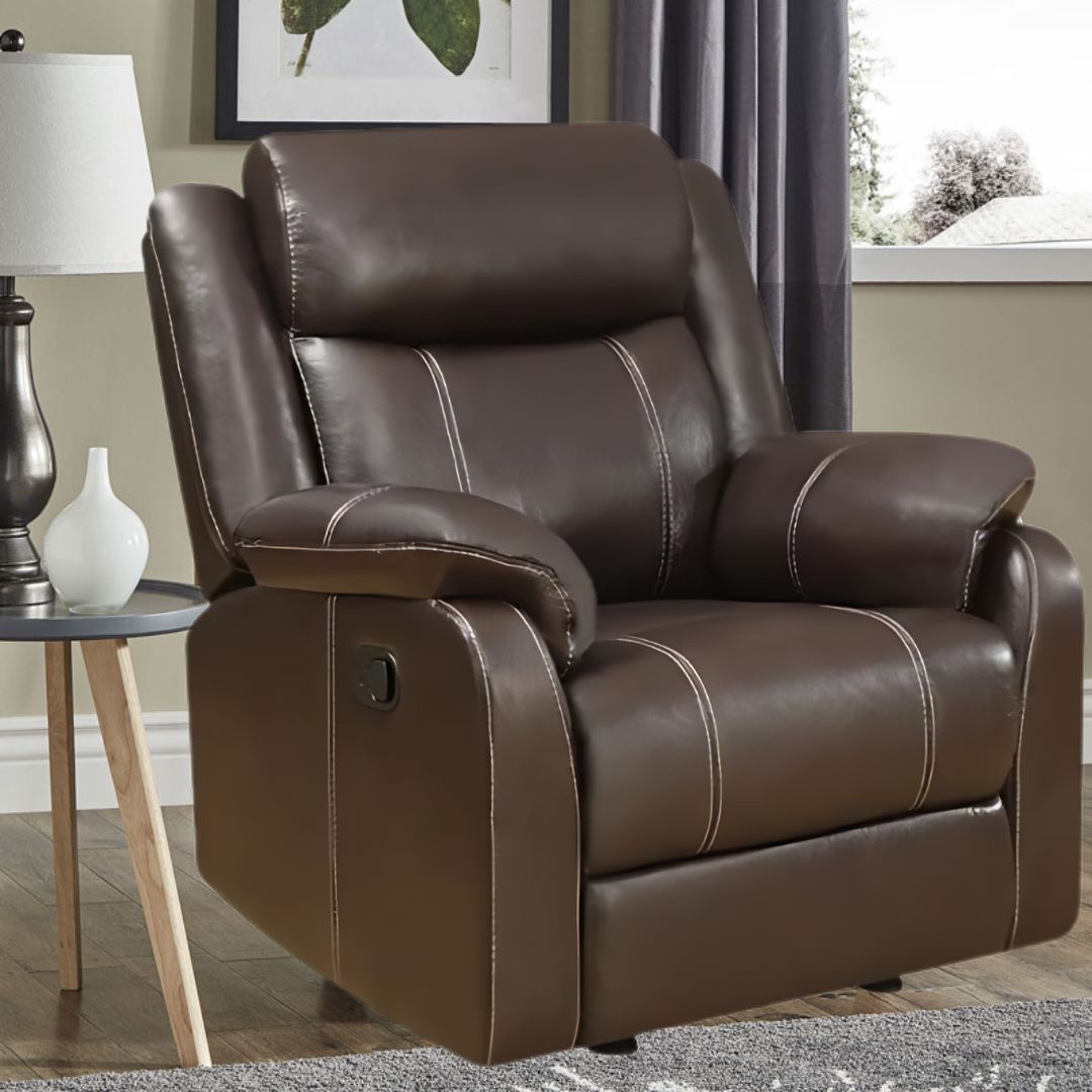 SOFA 1103-1 da lộn nhập khẩu, chỉnh cơ - Ảnh 12