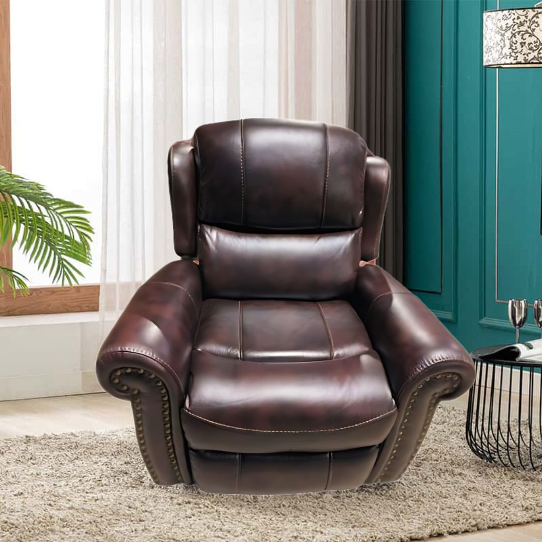 Ghế SOFA đơn xuất khẩu da Pu cao cấp, chỉnh điện