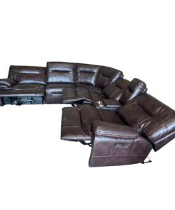 Alternative view of Ghế sofa góc chữ L 1170L, da PU, chỉnh điện, 3 ghế