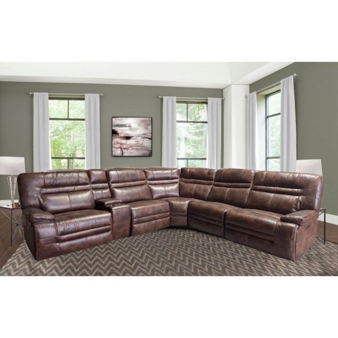 Ghế SOFA góc 1136 L, da PU, chỉnh điện cao cấp
