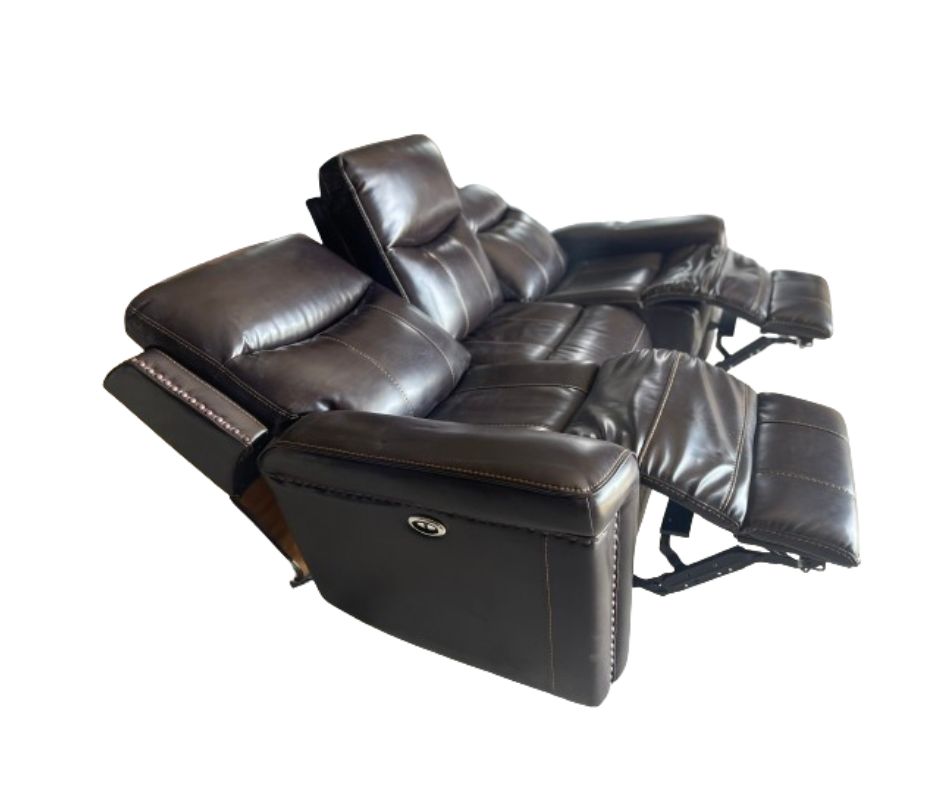 Ghế sofa ba chỗ 1092- L3, da pu, chỉnh điện, sạc usb - Ảnh 3