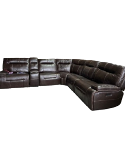 Alternative view of Ghế SOFA góc 1124 da bò, chỉnh điện