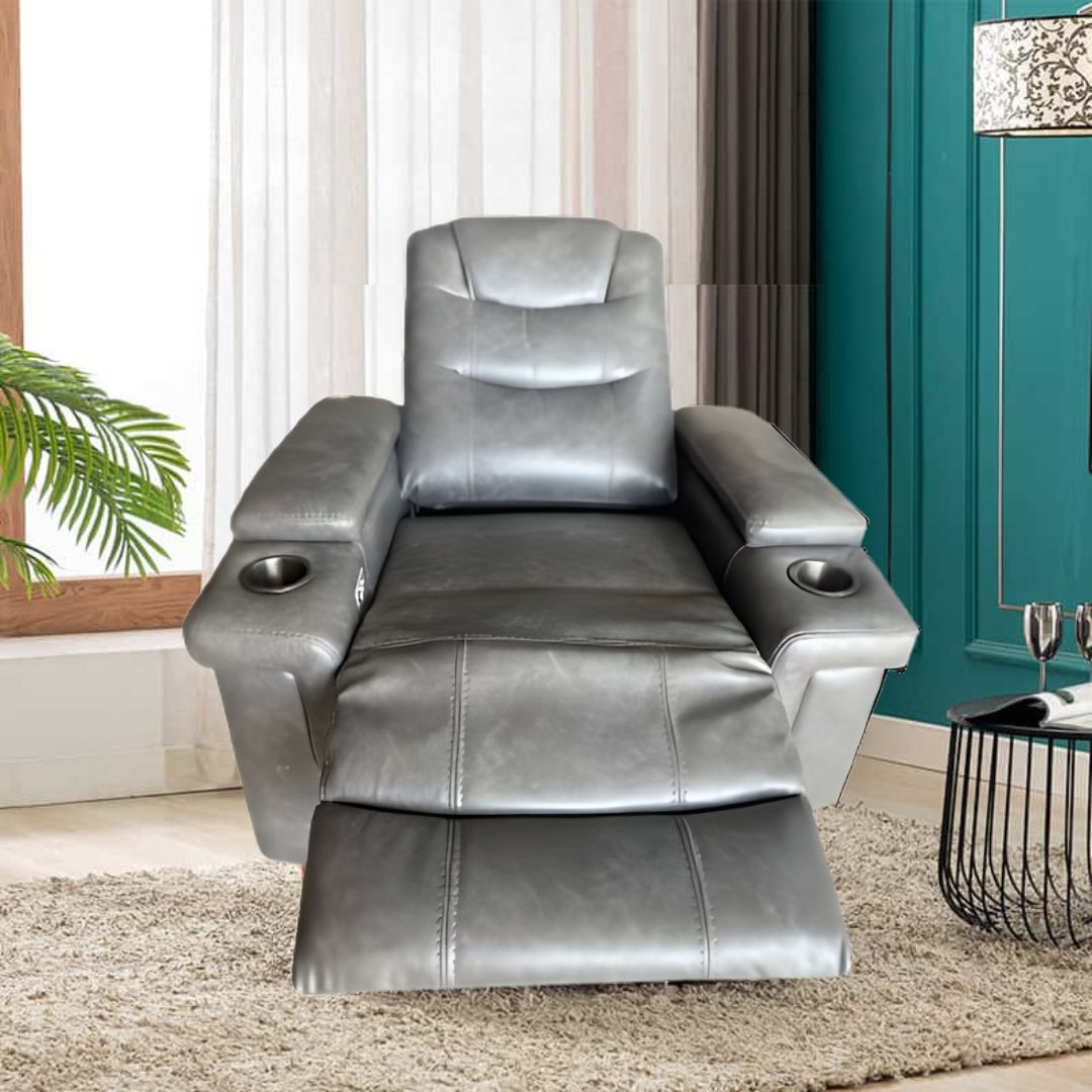 Ghế Sofa đơn 1133- L1 da PU, chỉnh điện cao cấp