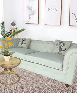 Alternative view of Sofa Băng Bọc Vải Canvas Cao Cấp