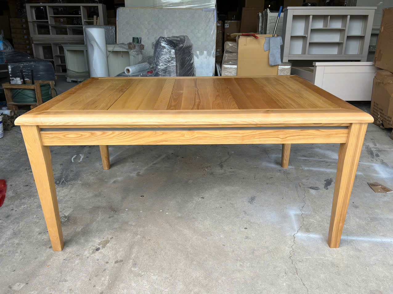 Bàn ăn gỗ Ash gỗ Tần Bì Nhập Khẩu - Ảnh 4