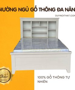Giường ngủ gỗ thông Xuất Khẩu Nhiều Ngăn Cực Bền