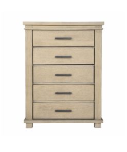 Tủ 5 Hộc Kéo Gỗ Cao Su Veneer Xuất Khẩu Cao Cấp 143cm