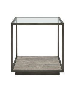 Bàn Trang Trí Mặt Kính Cường Lực – Khung Sắt Sơn Tĩnh Điện (Hàng Xuất Khẩu)