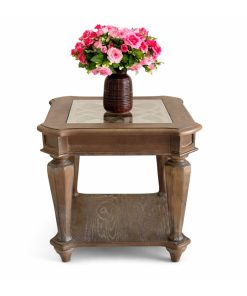 Bàn Trang Trí Gỗ Cao Su Mặt Kính Cường Lực – Thiết Kế Tối Giản & Lắp Ráp Thông Minh