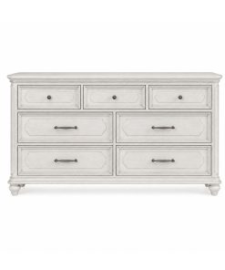 Tủ Trang Trí 7 Hộc Kéo Cao Cấp (Dresser) – Gỗ Cao Su & Veneer Xuất Khẩu