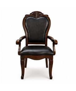 Ghế Ngồi Đa Năng Cao Cấp C4258D – Ghế Ăn, Ghế Làm Việc Gỗ Cao Su Bọc Da PU