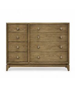 Tủ Trang Trí 8 Hộc Kéo Cao Cấp (Dresser) – Gỗ Cao Su & Veneer Xuất Khẩu
