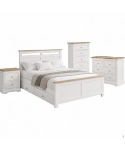 Giường Ngủ Gỗ Cao Su Tự Nhiên Cao Cấp – Hàng Xuất Khẩu Chuẩn Âu Mỹ (Đầy Đủ Kích Thước 1m4 - 1m6 - 2m)