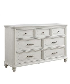 Alternative view of Tủ Trang Trí 7 Hộc Kéo Cao Cấp (Dresser) – Gỗ Cao Su & Veneer Xuất Khẩu
