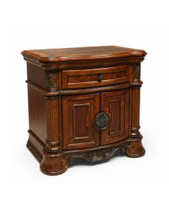 Alternative view of Tab Đầu Giường Tân Cổ Điển Cao Cấp – Gỗ Cao Su & Veneer Xuất Khẩu