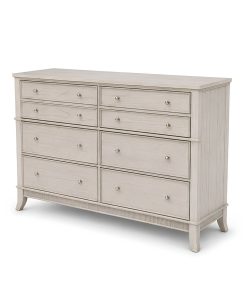 Alternative view of Tủ Trang Trí 6 Hộc Kéo Cao Cấp (Dresser) – Gỗ Cao Su & Veneer Xuất Khẩu