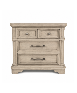 Alternative view of Tủ Đầu Giường Cao Cấp (Nightstand) – Gỗ Cao Su & Veneer Xuất Khẩu