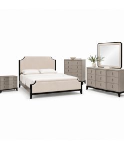 Combo Giường Tủ Phòng Ngủ Gỗ Cao Su Xuất Khẩu - Duy Nội Thất