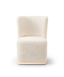 Ghế Sofa Đơn Bọc Vải Lông Cừu Bouclé Cao Cấp - Duy Nội Thất