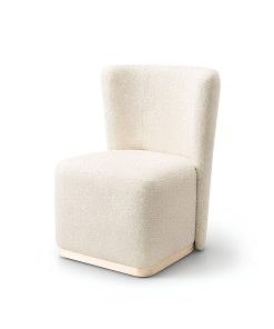 Alternative view of Ghế Sofa Đơn Bọc Vải Lông Cừu Bouclé Cao Cấp - Duy Nội Thất