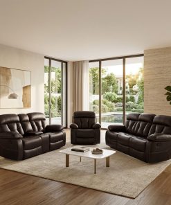 Alternative view of Bộ Sofa Recliner Da PU Cao Cấp Thông Minh (1+2+3) - Duy Nội Thất