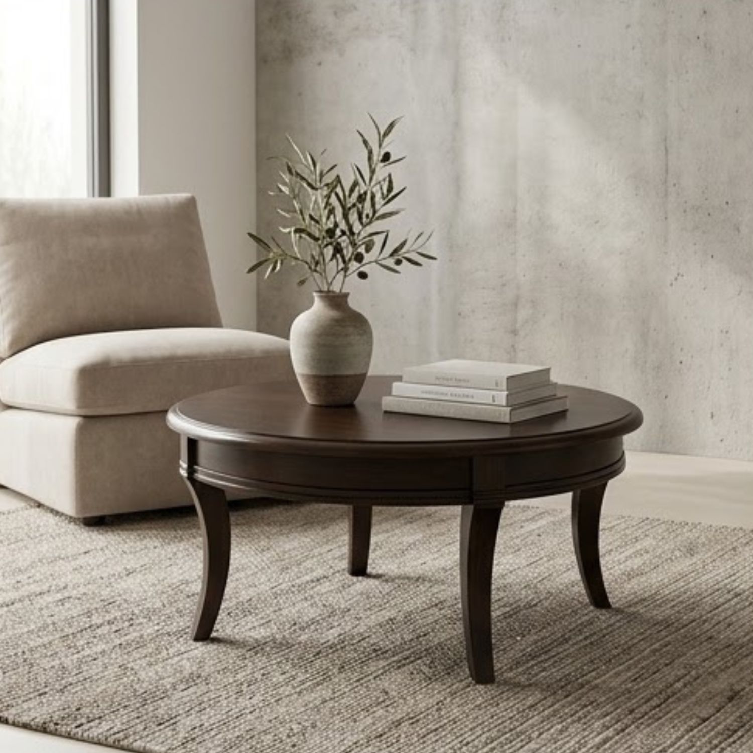 Bàn Trà Sofa Gỗ Cao Su Xuất Khẩu Nhỏ Gọn - Duy Nội Thất - Ảnh 3