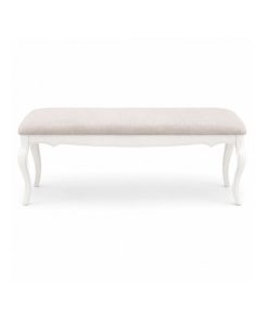 Ghế Bench Dài Gỗ Nệm Vải Phong Cách Tân Cổ Điển Pháp – Điểm Nhấn Sang Trọng Cho Cuối Giường Và Lối Vào