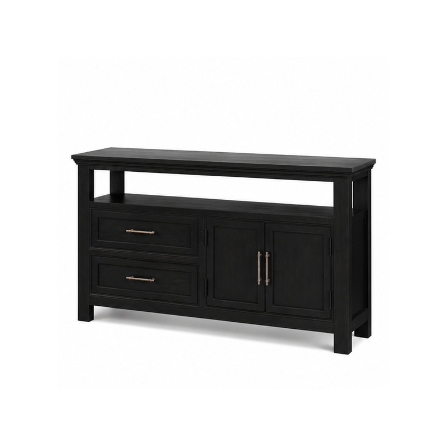 Tủ Console Trang Trí Kiêm Kệ Tivi Gỗ Cao Su Mặt Kính – Sự Kết Hợp Hoàn Hảo Giữa Thẩm Mỹ Hiện Đại Và Độ Bền Vượt Thời Gian - Ảnh 2