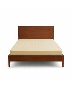 Giường King Size Gỗ Cao Su Phủ Veneer Cao Cấp Tích Hợp Cổng Sạc Nhanh & Kệ Đầu Giường