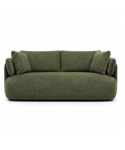Sofa Băng Dài Vải Xuất Khẩu Bo Tròn Hiện Đại Bọc Nệm Mút Êm Ái